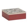 Arts De La Table Fabrique De Styles Boites | Boite A The Solor Terracotta 9 Compartiments