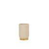 Droguerie Fabrique De Styles Gobelets | Gobelet Salle De Bain En Bois Et Beige