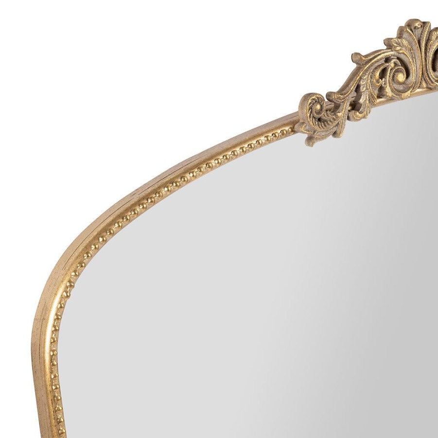 Deco Fabrique De Styles | Miroir Baroque En Fer Dore 101X77.5Cm - Lore