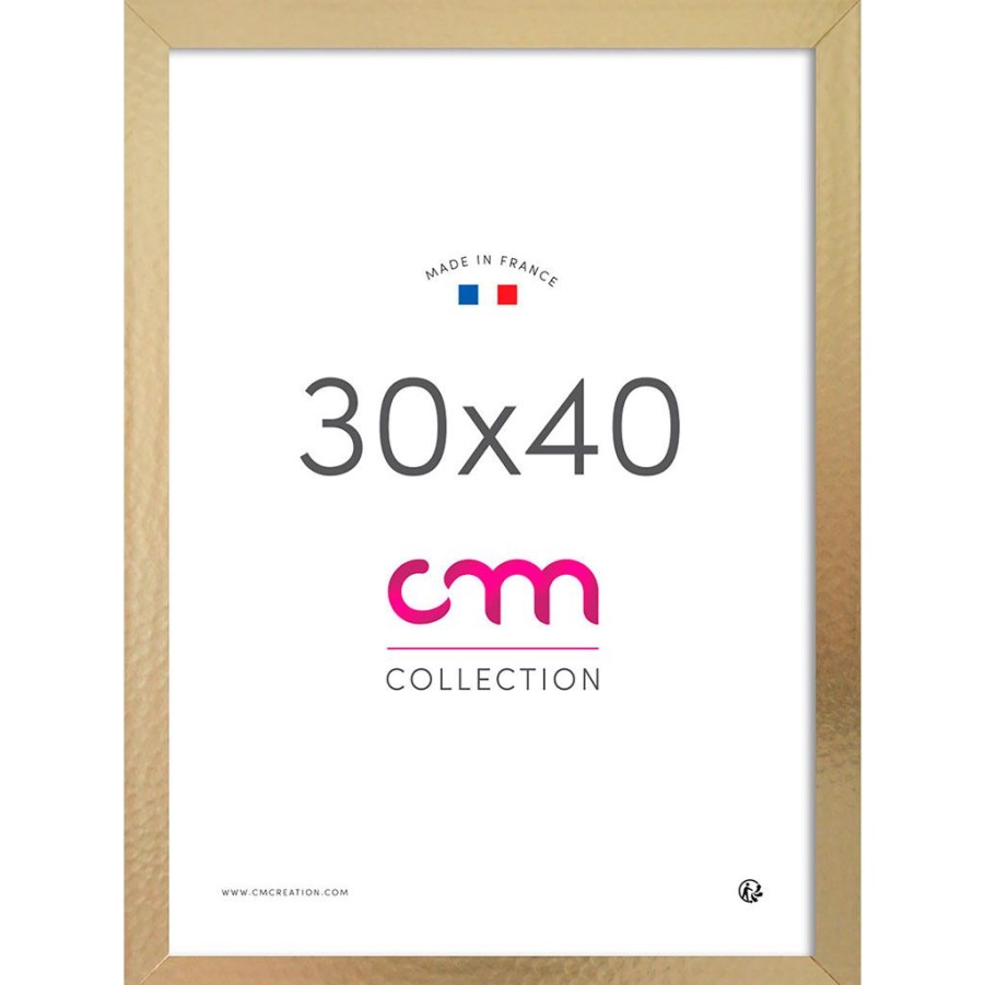 Deco Fabrique De Styles Cadres Photos | Cadre Photo 30X40Cm Champagne