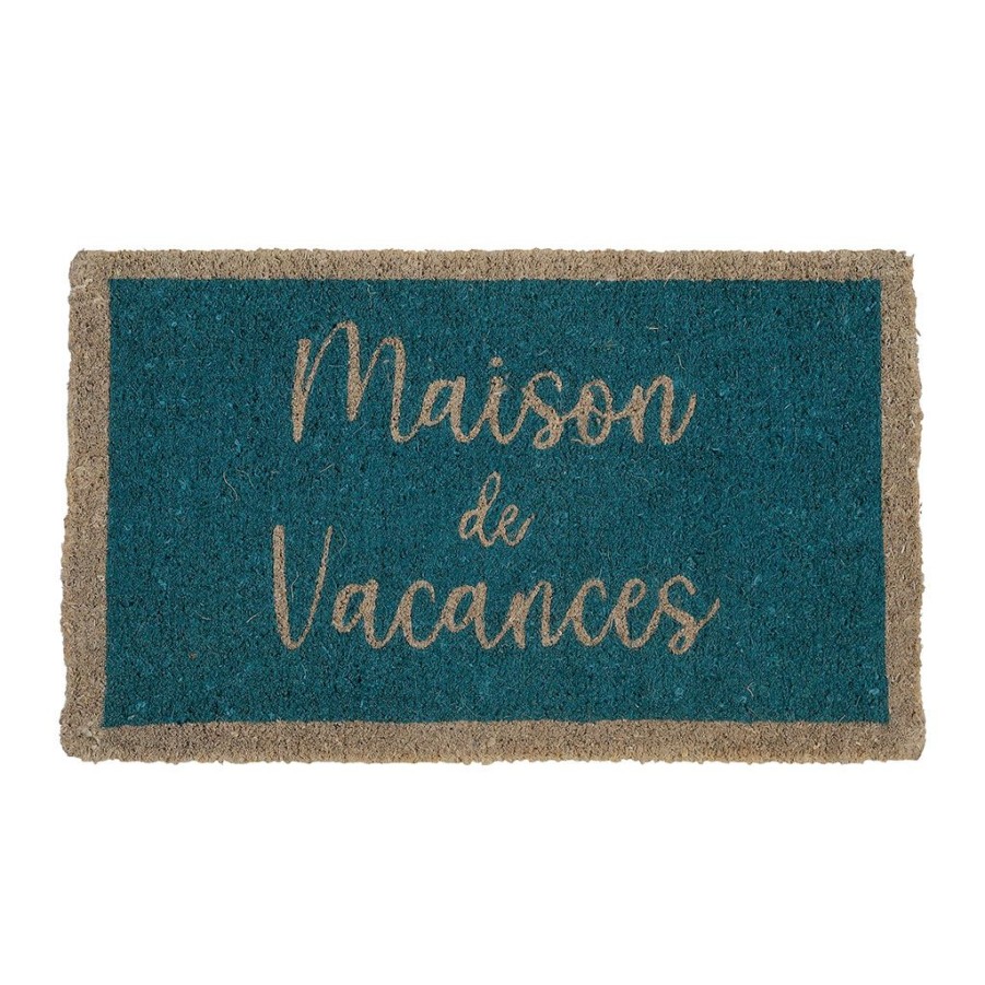 Droguerie Fabrique De Styles | Paillasson Vacances Bleu