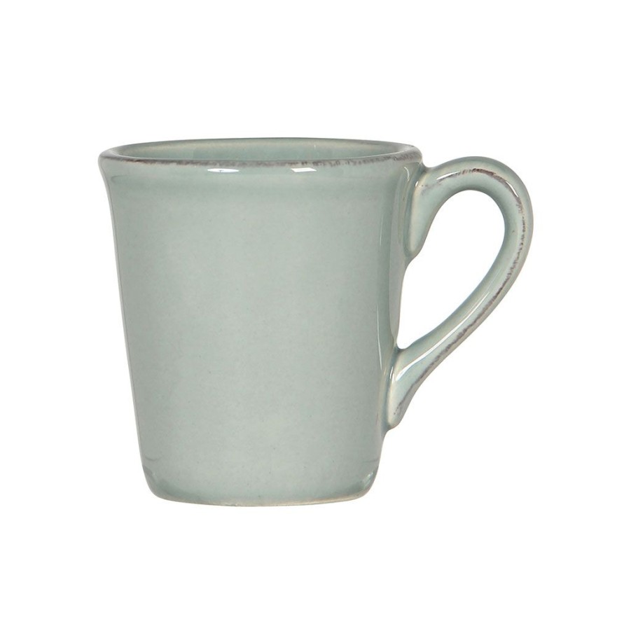 Arts De La Table Fabrique De Styles Tasses Et Mugs | Mug Expresso Vert D'Eau En Faience