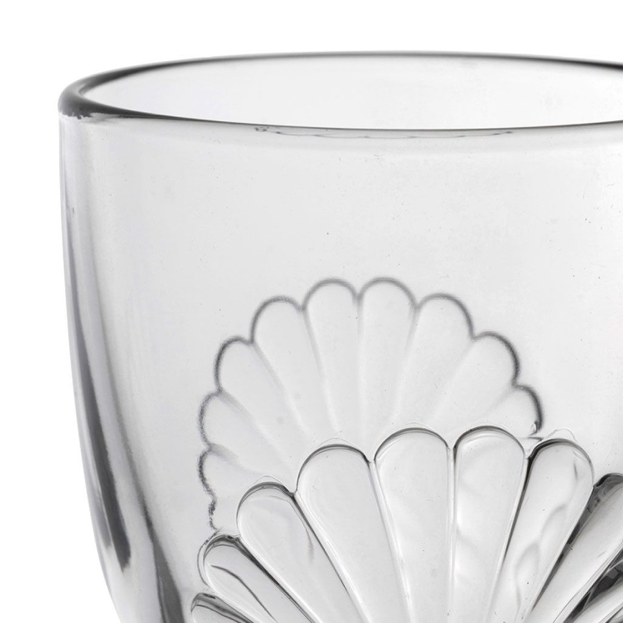 Arts De La Table Fabrique De Styles Verres A Eau Et Gobelets | Gobelet Coquillage En Verre - Belle-Ile