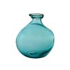 Deco Fabrique De Styles Vases Et Soliflores | Vase Gali Turquoise D16Xh18Cm Verre Recycle