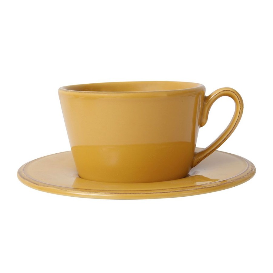 Arts De La Table Fabrique De Styles Tasses Et Mugs | Tasse En Faience Moutarde - Constance