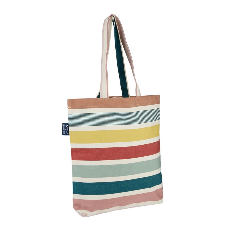 Accessoires Et Loisirs Fabrique De Styles Sacs Et Pochettes | Tote Bag Gabie Arc En Ciel 37X7Xh39Cm En Coton