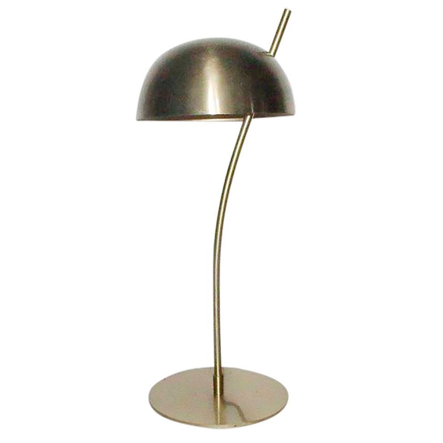 Luminaires Fabrique De Styles | Lampe A Poser En Fer H54Cm Dore - Ardecor