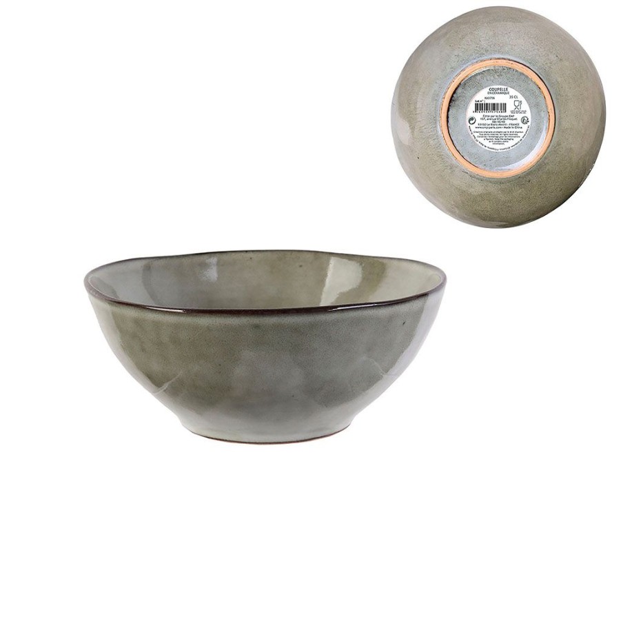 Arts De La Table Fabrique De Styles Bols Et Coupelles | Coupelle En Gres Gris 35Cl - Au Gres Du Temps