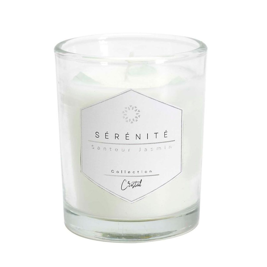 Bougies Et Senteurs Fabrique De Styles Bougies Parfumees | Bougie Parfumee Traditionnelle 180 Gr Camelia Blanc