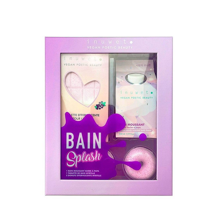 Bien&Etre Fabrique De Styles Soins Du Corps | Coffret Splash Bain Parfum Myrtille