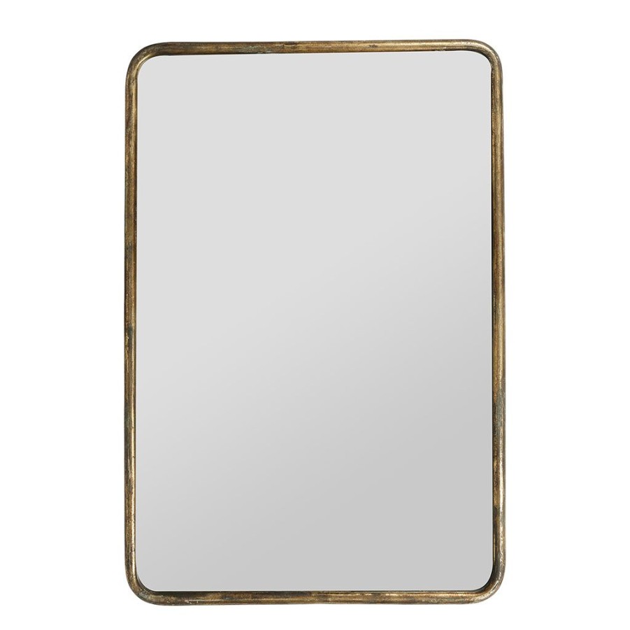 Deco Fabrique De Styles | Miroir Ovale 15X21Cm En Jute - Padma