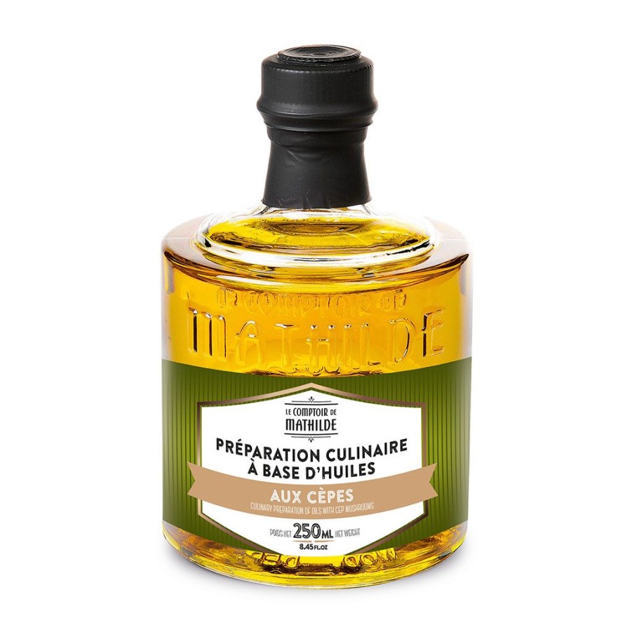 Epicerie Fabrique De Styles Huiles Et Vinaigres | Empilable Huiles Aux Cepes 250Ml