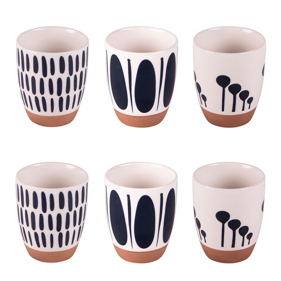 Arts De La Table Fabrique De Styles Tasses Et Mugs | Coffret De 6 Tasses 10Cl - Mikonos