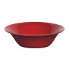 Arts De La Table Fabrique De Styles Plats Et Saladiers | Saladier En Faience Rouge - Constance