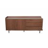 Meubles Fabrique De Styles Buffets Et Vitrines | Buffet En Placage Noyer Marron 180X75Cm - Gino