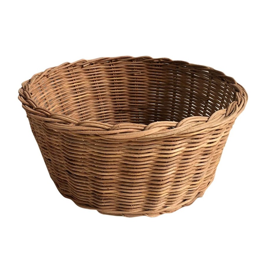 Deco Fabrique De Styles Paniers Et Corbeilles | Corbeille Fantine Naturel D35Cm En Rotin