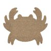 Droguerie Fabrique De Styles | Paillasson Crabe Naturel 60X50Cm