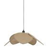 Luminaires Fabrique De Styles | Suspension Japandi En Lin Naturel D70Cm