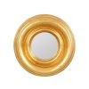 Deco Fabrique De Styles | Miroir Rond Dore D21Cm -Drachma