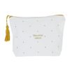 Accessoires Et Loisirs Fabrique De Styles Sacs Et Pochettes | Pochette Tresor En Coton Et Lurex Ecru - Famille