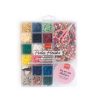 Accessoires Et Loisirs Fabrique De Styles | Boite De 16 Couleurs Nature De Perles Heishi 6 Mm Et Accessoires