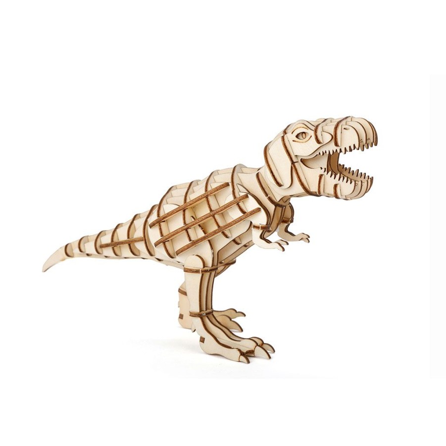 Accessoires Et Loisirs Fabrique De Styles | Puzzle 3D En Bois T-Rex