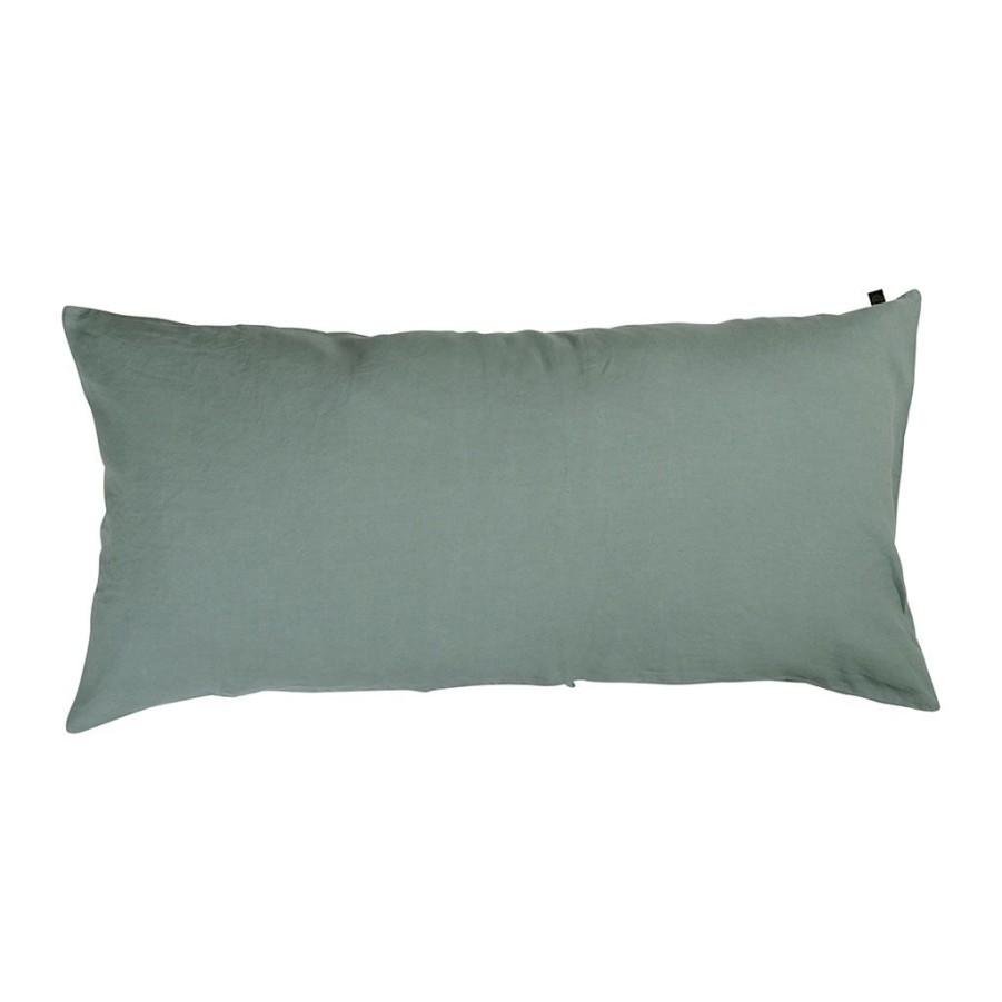 Textiles Fabrique De Styles | Housse De Coussin Viti Ii Celadon 55X110Cm 100% Lin Lave