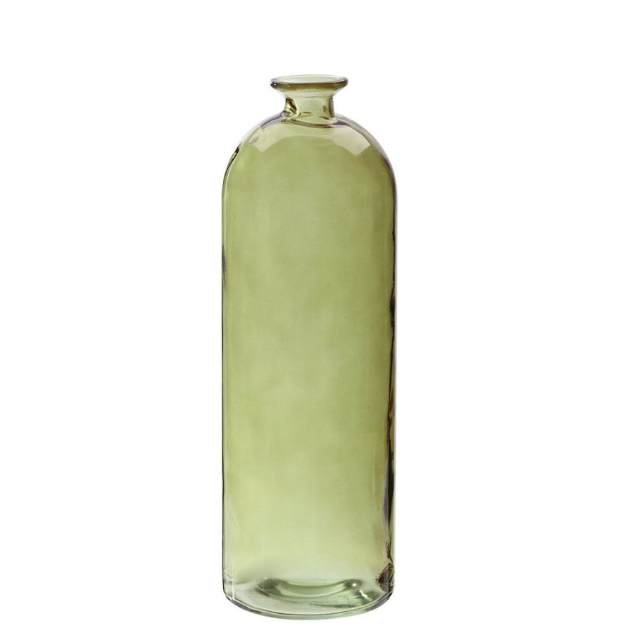 Deco Fabrique De Styles Vases Et Soliflores | Dame Jeanne 5L Vert Olive H42,5Cm