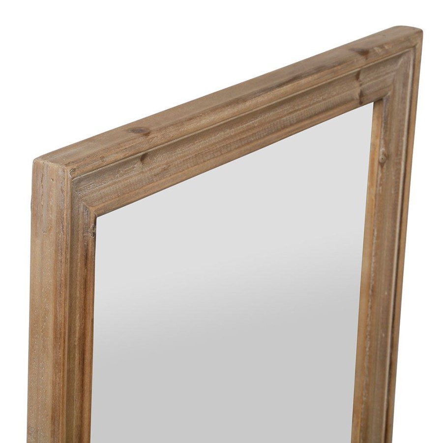 Deco Fabrique De Styles | Miroir Naturel Fonce 60X106Cm En Bois De Sapin - Firmin