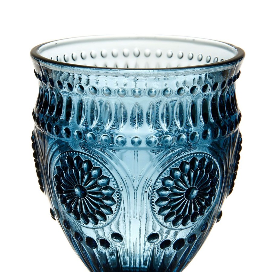 Arts De La Table Fabrique De Styles Verres A Vin | Verre A Pied Chambord Bleu Transparent 25Cl