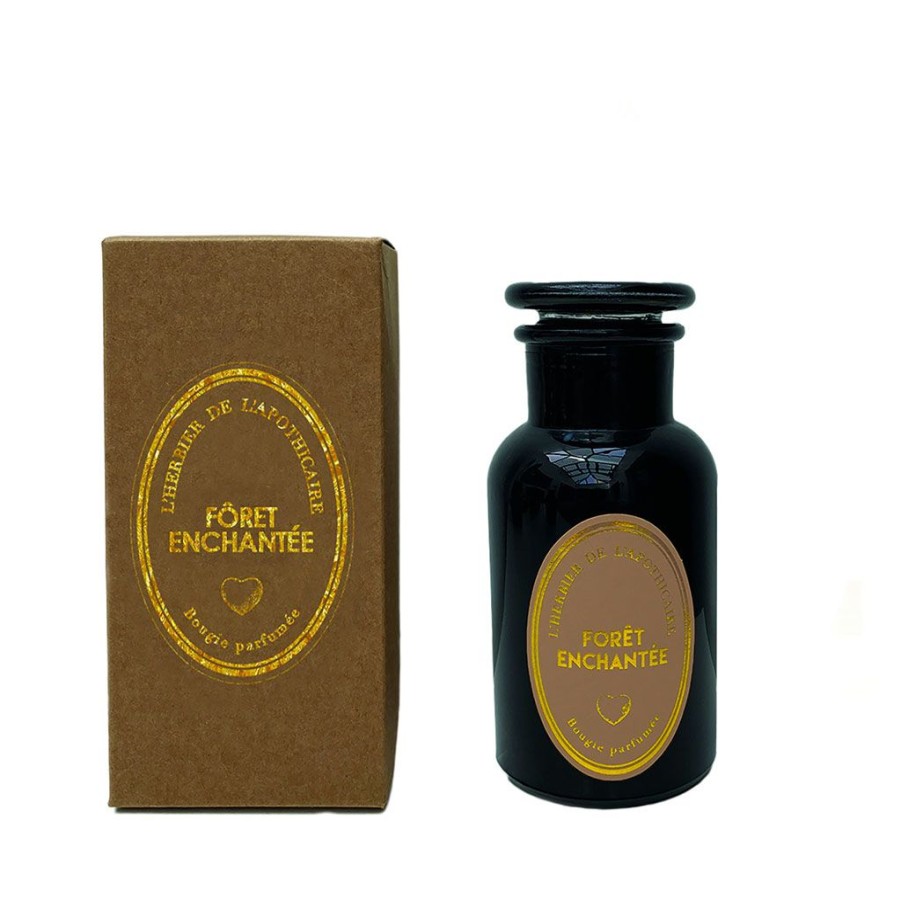 Bougies Et Senteurs Fabrique De Styles Bougies Parfumees | Bougie Herbier Feux Bois En Cire 100% Naturelle De Soja