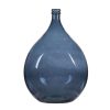 Deco Fabrique De Styles Vases Et Soliflores | Vase Dame Jeanne En Verre Recycle Bleu 34L - Simplicity