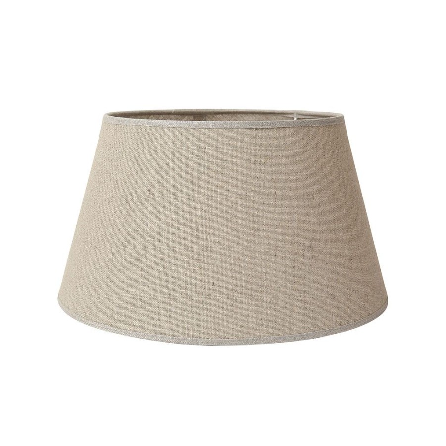 Luminaires Fabrique De Styles | Abat-Jour Jute En Lin D34Cm