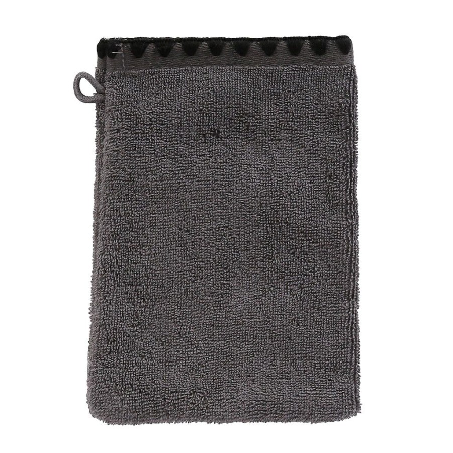 Textiles Fabrique De Styles Gants | Gant De Toilette En Coton Granit 15X21Cm - Issey