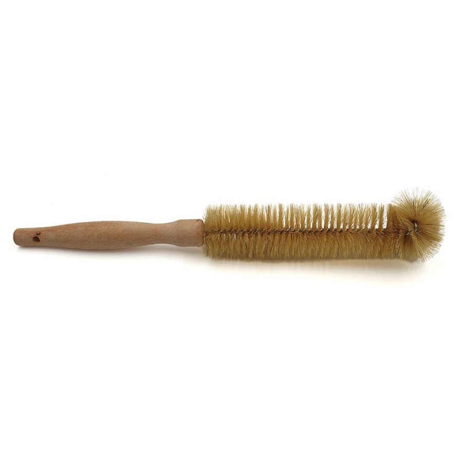 Droguerie Fabrique De Styles Brosses | Goupillon En Bois Naturel