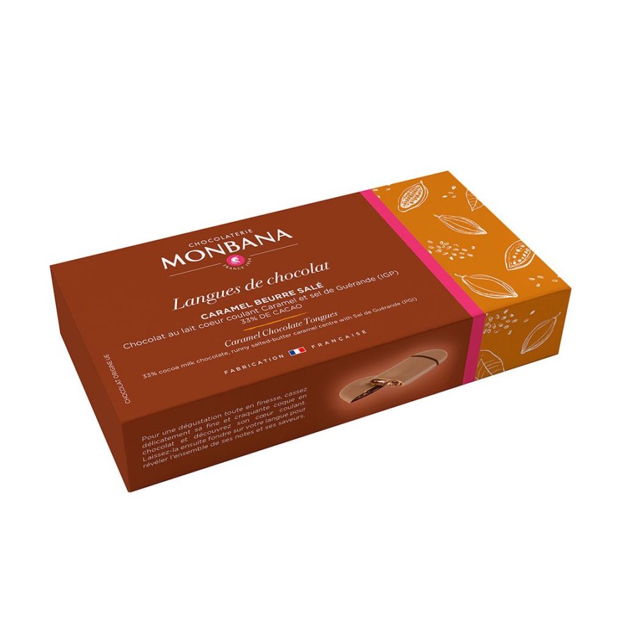 Epicerie Fabrique De Styles Chocolats Et Confiseries | Langue De Chocolat Caramel Au Beurre Sale