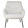 Meubles Fabrique De Styles Fauteuils | Fauteuil En Velours Cotele Beige - Martin