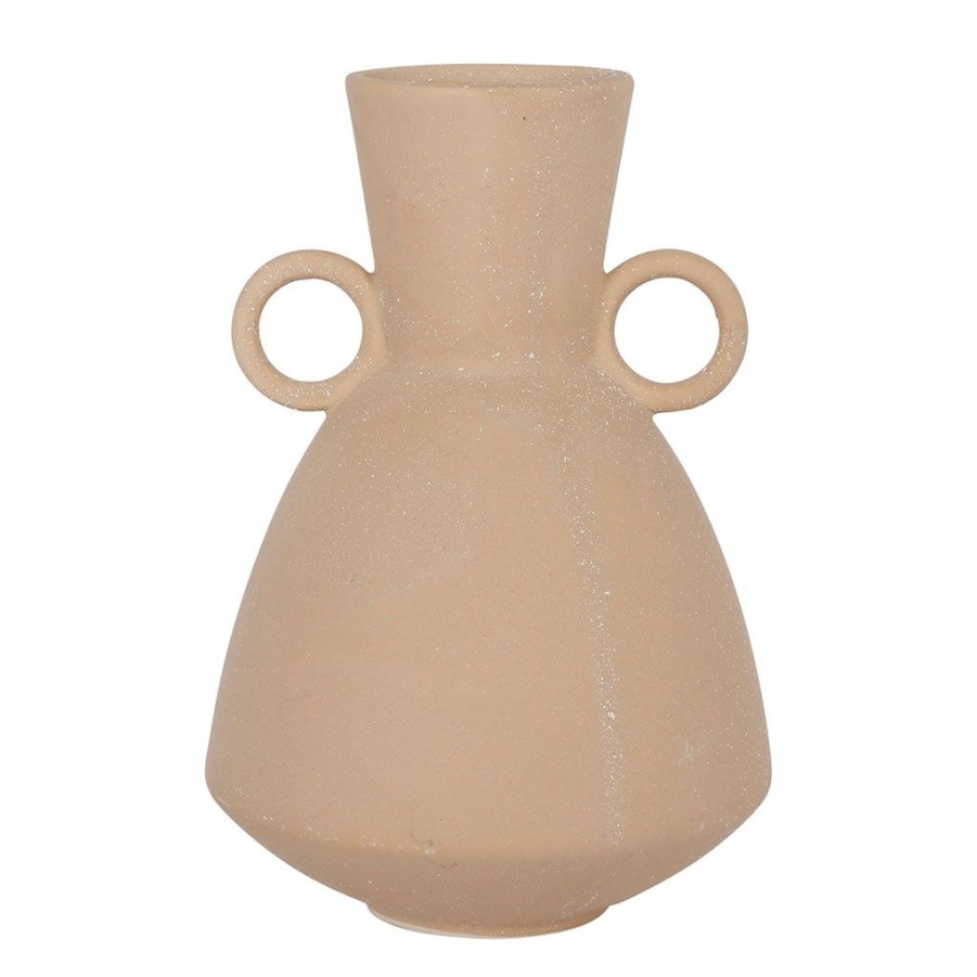 Deco Fabrique De Styles Vases Et Soliflores | Vase En Gres Nude H20.5Cm -Terre Boheme