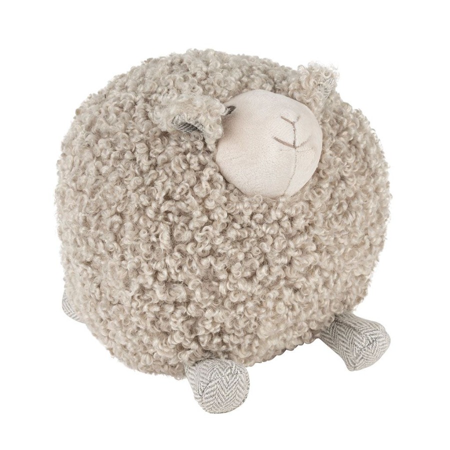 Deco Fabrique De Styles Petits Objets Deco | Deco Mouton Shaggy Gris H20Cm