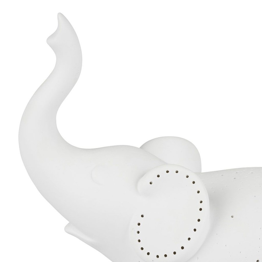 Coin Des Petits Fabrique De Styles | Lampe Led Elephant Blanc