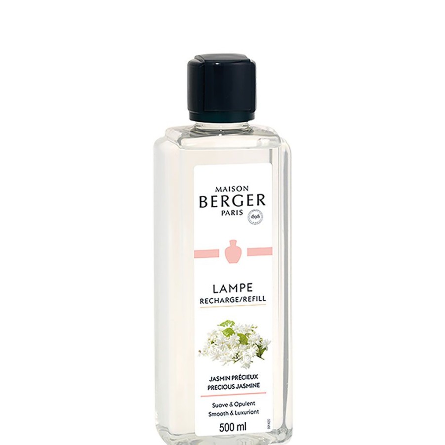 Bougies Et Senteurs Fabrique De Styles Recharges | Recharge Parfum Pour Lampe Jasmin Precieux 500Ml