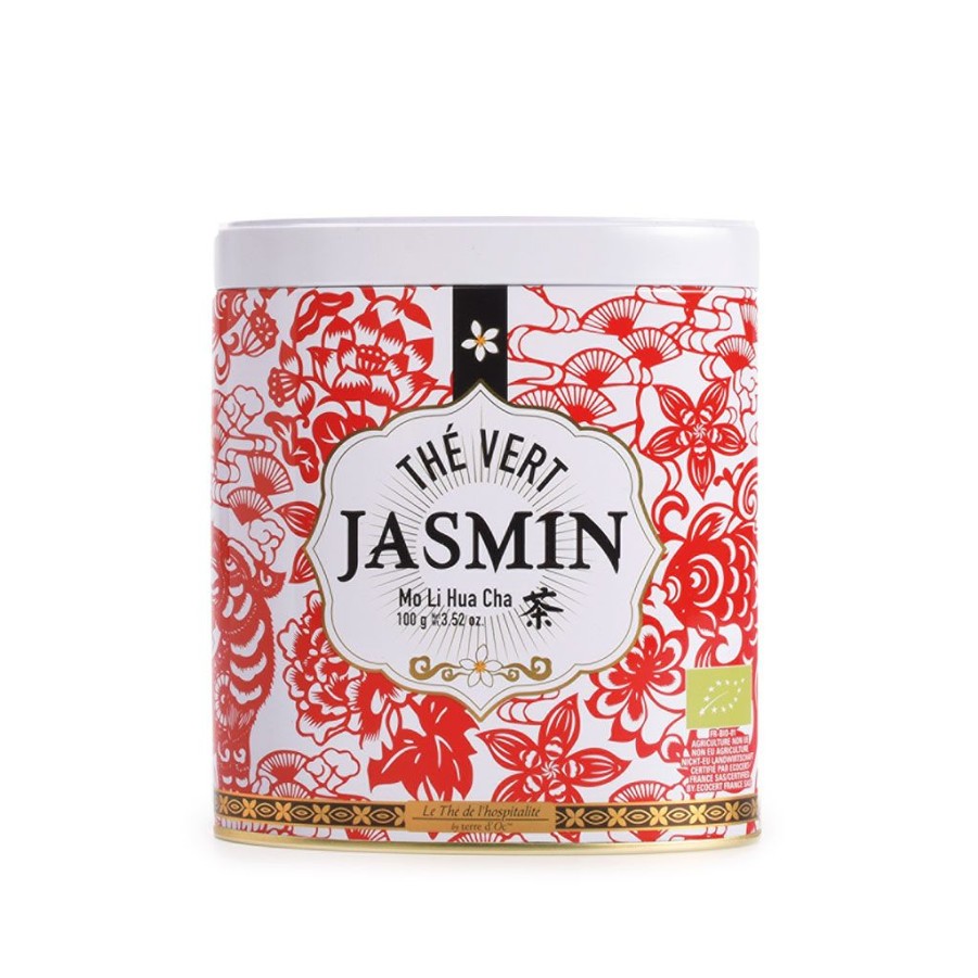 Epicerie Fabrique De Styles Cafes&Thes Et Infusions | The Vert Jasmin - 100G - Bio