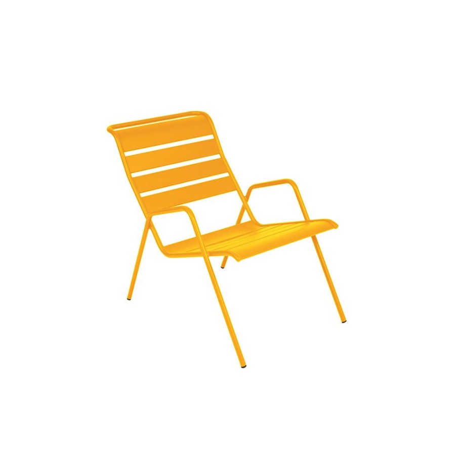 Jardin Fabrique De Styles Chaises&Fauteuils | Fauteuil Bas D'Exterieur Miel - Monceau