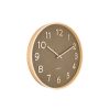 Deco Fabrique De Styles Horloges | Horloge Grain De Bois Pur Vert Mousse D40Cm