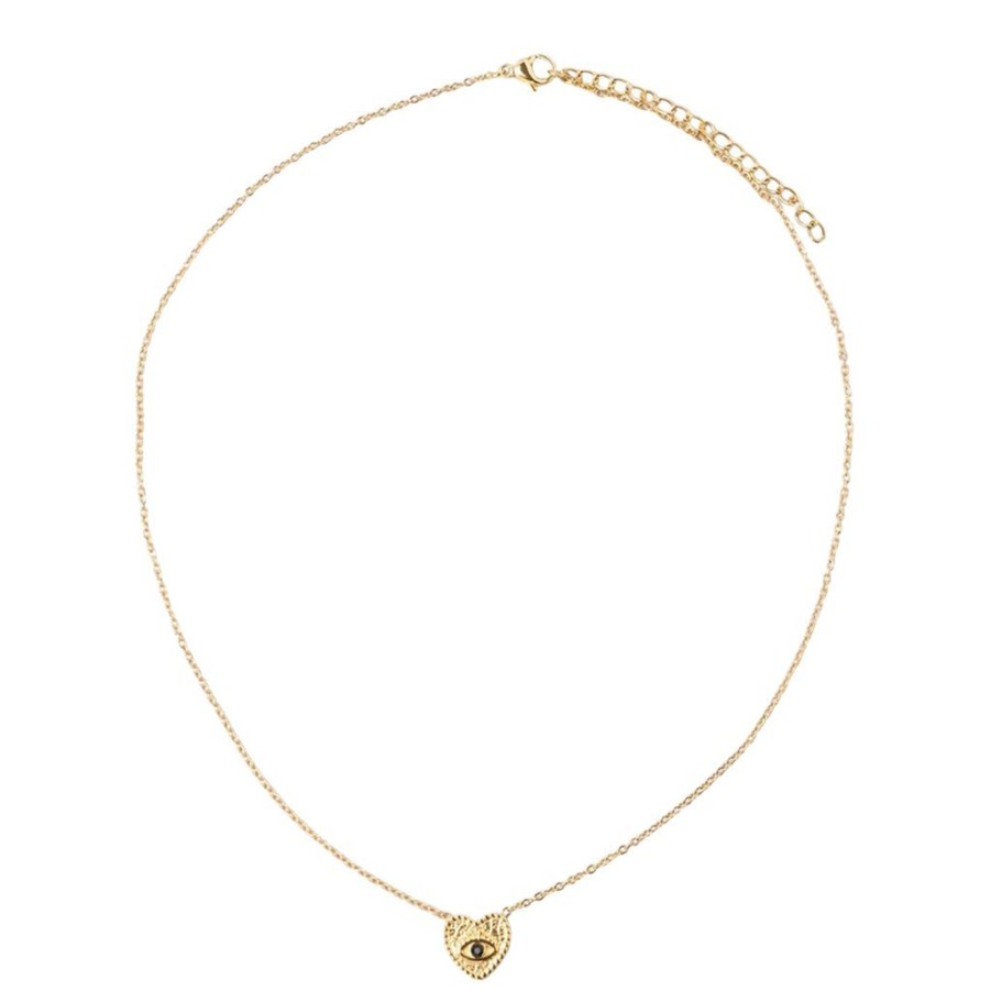 Accessoires Et Loisirs Fabrique De Styles Bijoux Fantaisie | Collier En Acier Inoxydable Dore L38Cm