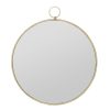 Deco Fabrique De Styles | Miroir Rond En Fer Dore - Dorhan