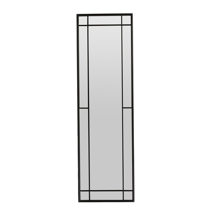 Deco Fabrique De Styles | Miroir En Fer Noir H175Cm - Osaka