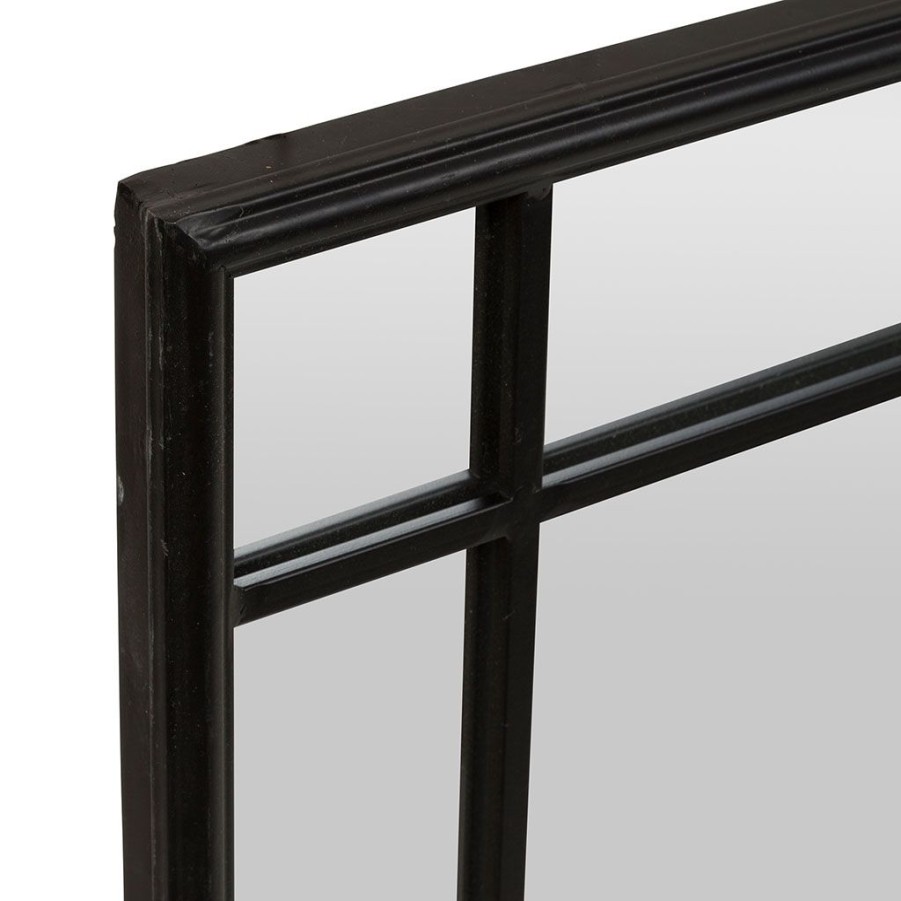 Deco Fabrique De Styles | Miroir En Fer Noir H175Cm - Osaka