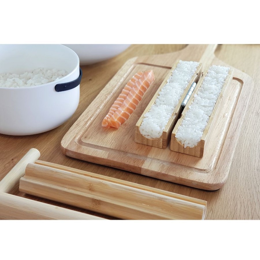 Arts De La Table Fabrique De Styles Ustensibles De Cuisine | Coffret Sushi Avec Baguettes Et Livre - Sooshi