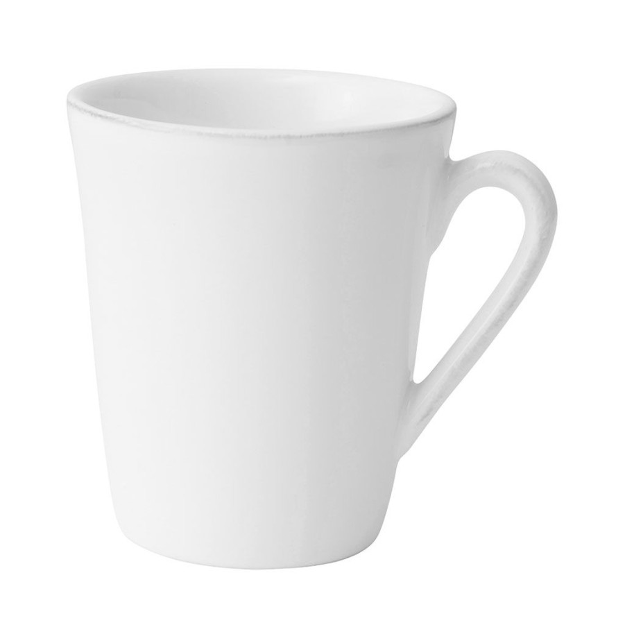 Arts De La Table Fabrique De Styles Tasses Et Mugs | Mug Americain En Faience Blanc